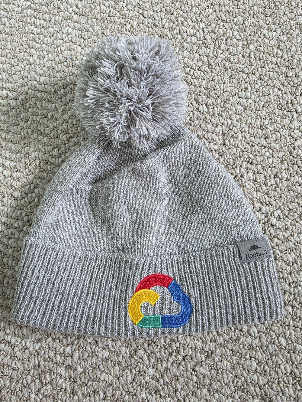 Roots 73 x Google Cloud Platform GCP Pom Toque Beanie Hat Swag